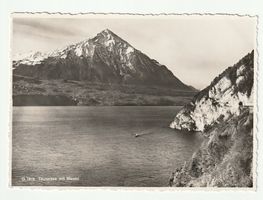 Ansichtskarte Thunersee mit Niesen Ungelaufen