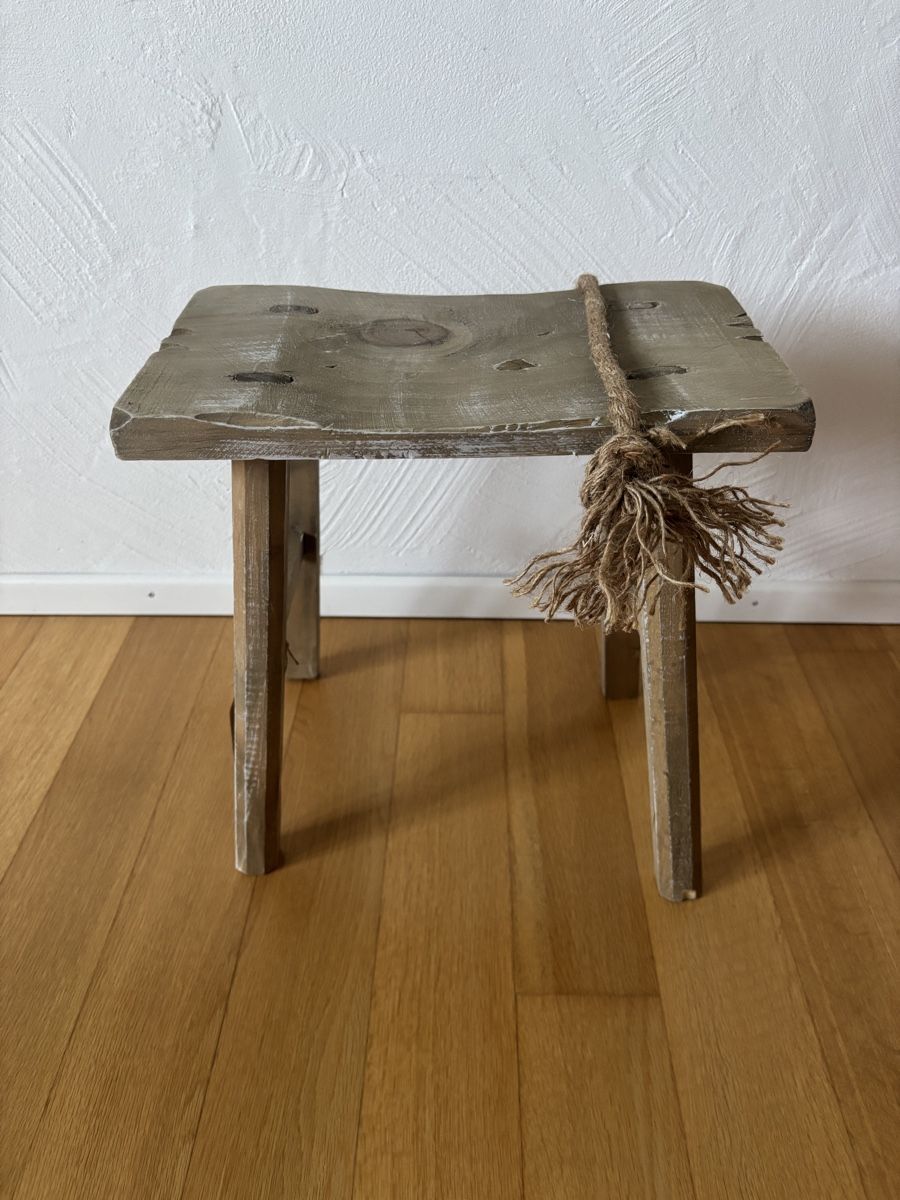 Sgabelli: Hocker aus recyceltem Holz  – Usato da Horgen venduto da kruemel777 1