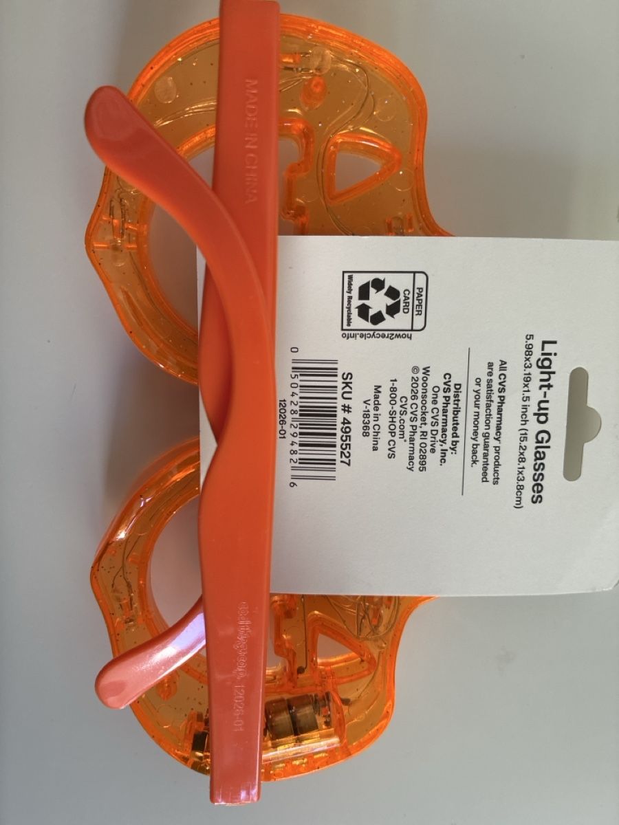 Costumi: Light-up Glasses Joyward pumpkin design new condition – Nuovo e nell'imballaggio originale da Basel venduto da dal_r7dw 1