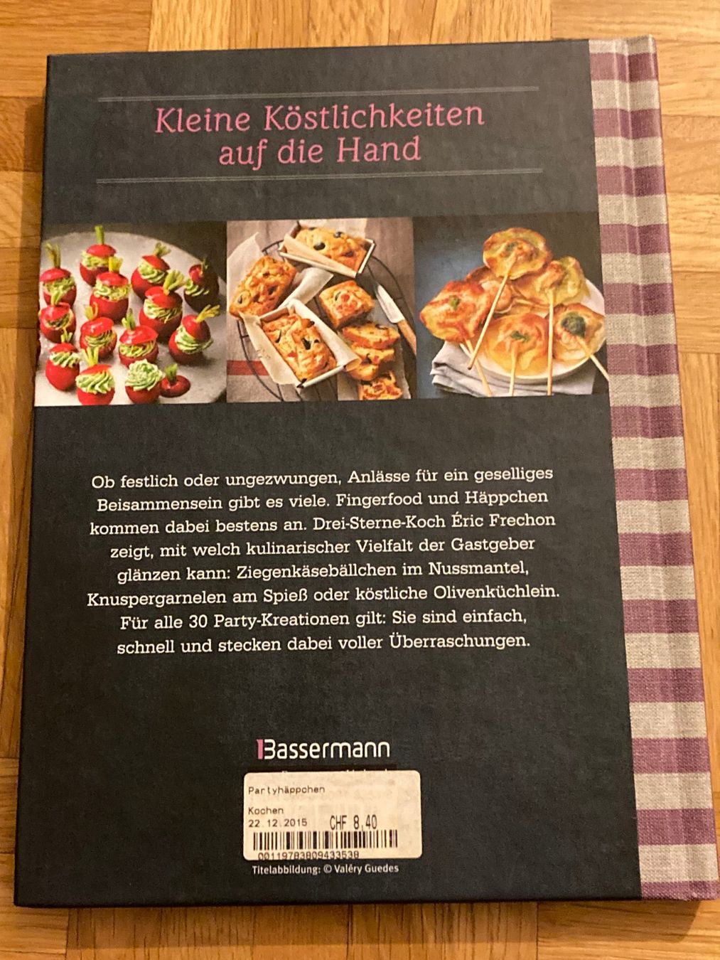 Bücher: Buch / Party Häppchen - Eric Frechon – Neu (gemäss Beschreibung) aus Baar von sonnenschein076 1