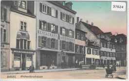 Basel - Riehentorstrasse - Restaurant z. Rebhaus