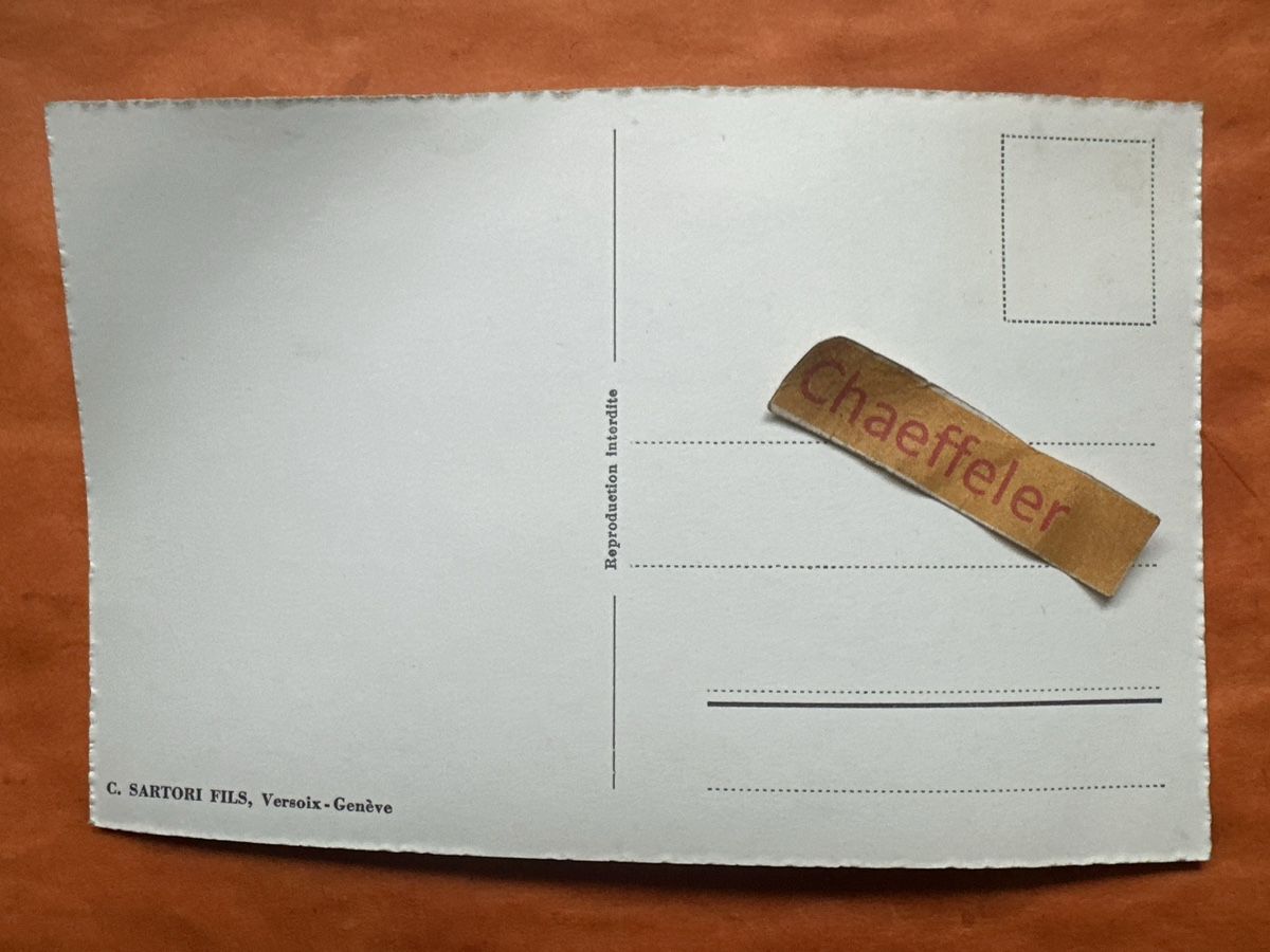 Cartoline postali: Brigue et vue sur Belalp. Brig – Usato da Zürich venduto da Chaeffeler 1