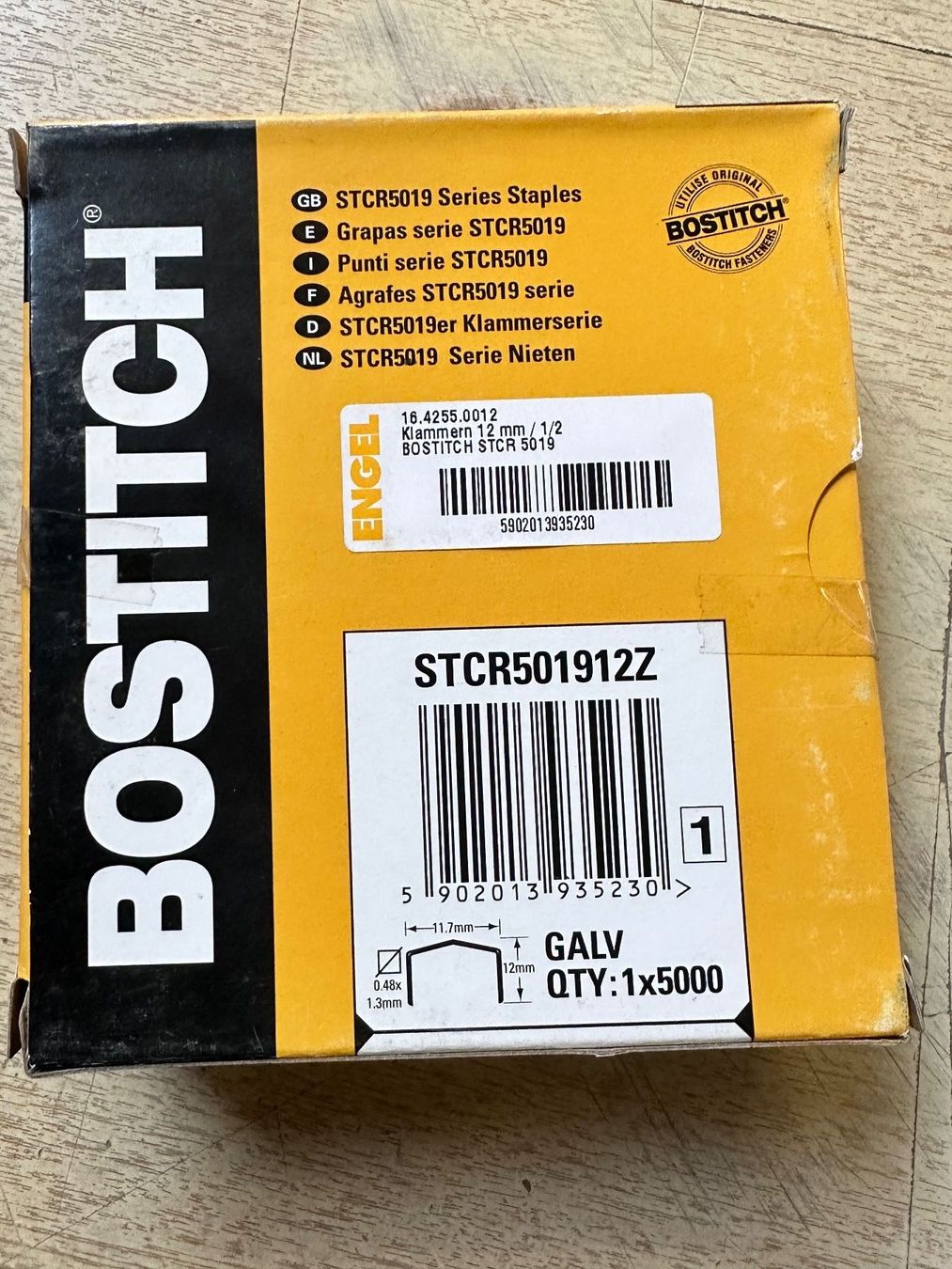Bostitch Tutti gli attrezzi: BOSTITCH Heftklammern set – Nuovo (secondo la descrizione) da Uetendorf venduto da Revotool 2