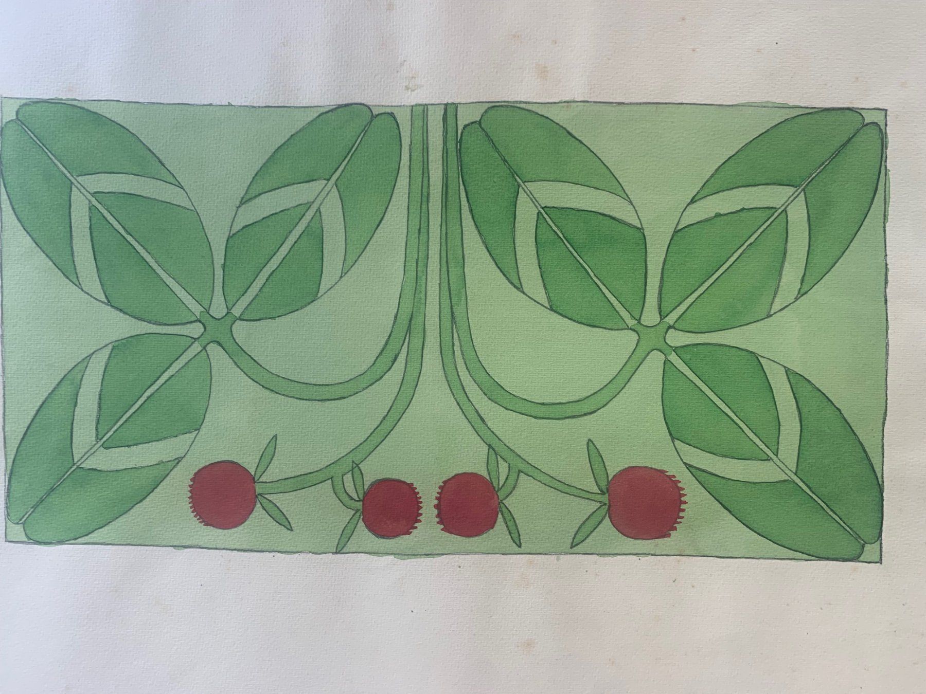 Papiers peints: Tapetenentwürfe – D'occasion à Ermensee par Alainmischler 6