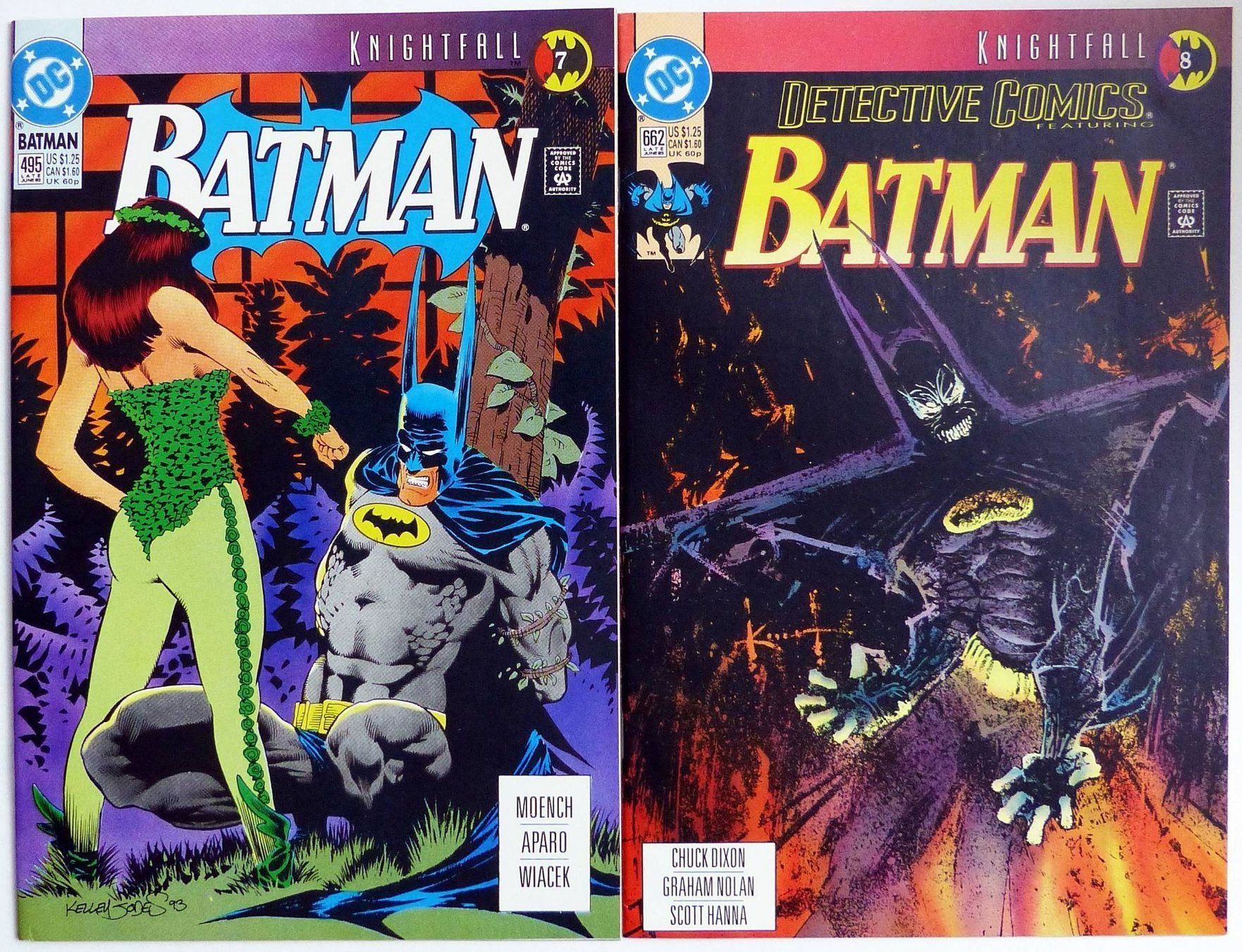 BD: BATMAN KNIGHTFALL COMPLETE 19 PART NEW COMICS TV SERIE 1993 – D'occasion à Lugano par YouWantUS 5