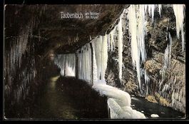 AK Taubenloch, Taubenloch im Winter