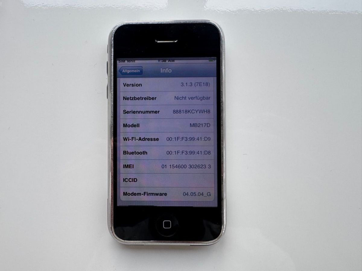 Apple Telefoni cellulari / Smartphones: Apple iPhone 2G mit OVP und Zubehör – Usato da St. Gallen venduto da hae_6rmh 5