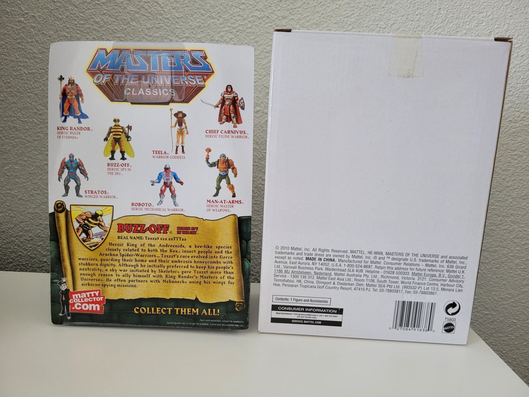 Statuette: Buzz-Off (MOTUC) - 2010 – Nuovo e nell'imballaggio originale da Schneisingen venduto da jordan60078 1