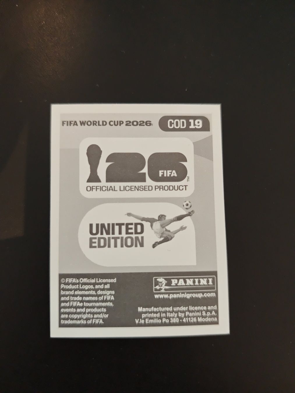 Panini Carte collezionabili: Panini Sticker COD19 Cedric Bakambu Kongo WM 2026 – Usato da Wigoltingen venduto da dom_wbc6 1