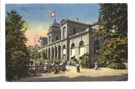 Baden (AG) Kasino - Gaslaterne - Ennetbaden - 1914