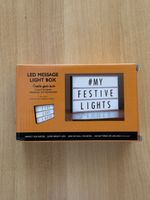 Boîte Lumineuse LED - Créez vos Messages Festifs!