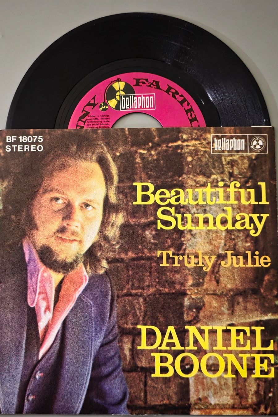 Dischi in vinile: Daniel Boone Single – Beautiful Sunday – Usato da Root venduto da atelier22