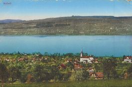 Nottwil LU Dorf + Sempachersee ca. 1930 sehr gut erhalten