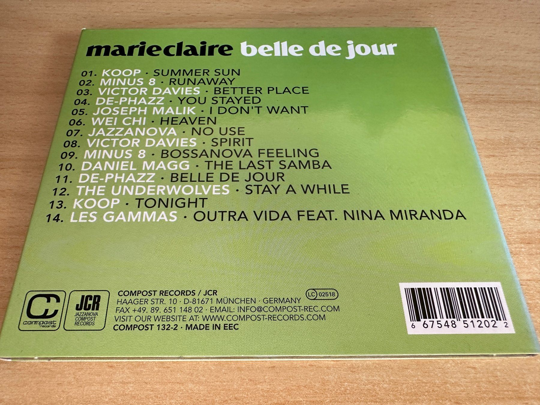 CD: Various – Belle De Jour – Usato da Rikon im Tösstal venduto da Alpenmutz 1