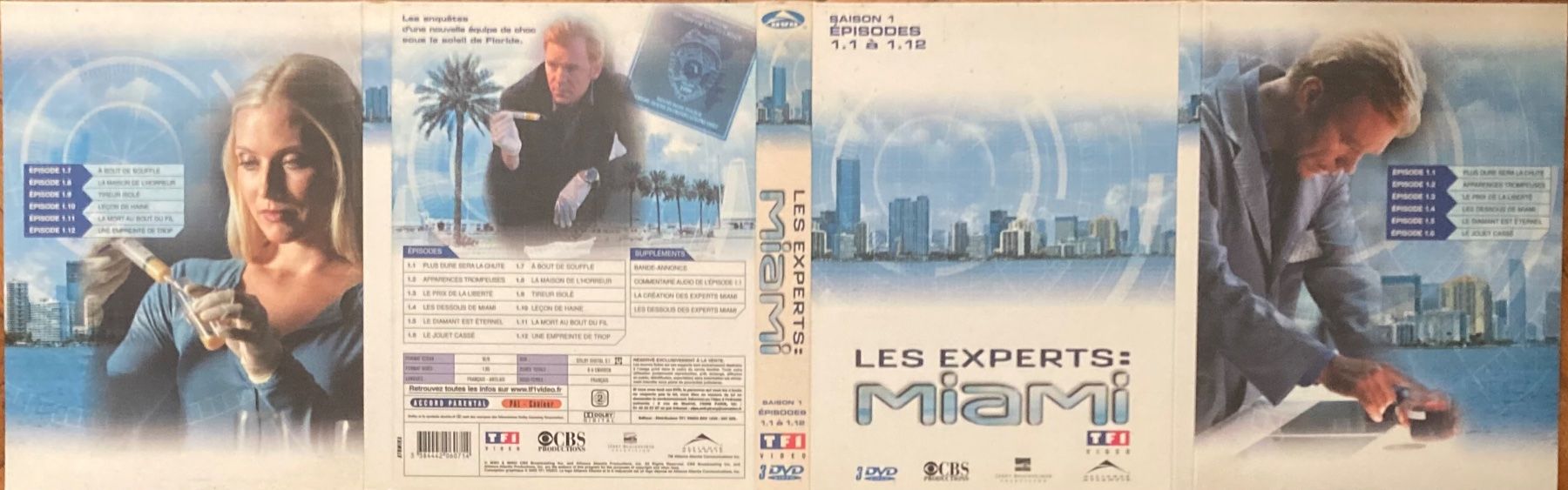 Alle DVDs: LES EXPERTS: MIAMI (SAISON 1) – Gebraucht aus Poliez-Pittet von Newtown-Records 3