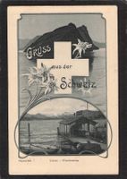 Luzern , Föhnstimmung , gel. 1916