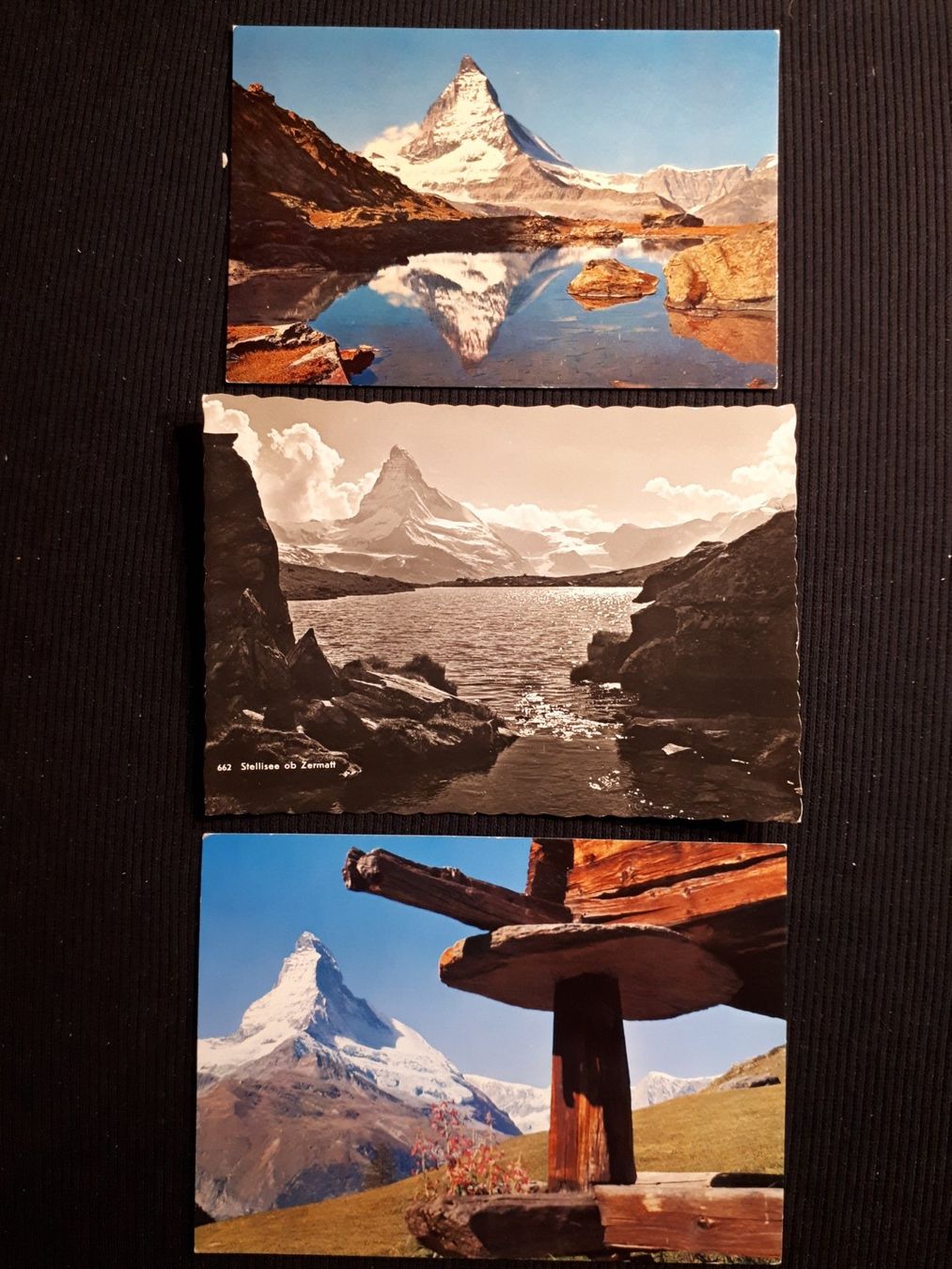 Ansichtskarten: 3 AK MATTERHORN – Gebraucht aus Ponto Valentino von giorgia06