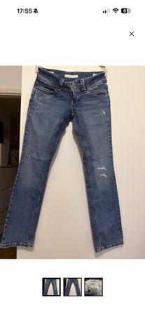 Jeans femme Pepe Jeans modèle Venus taille W29 L32 bleu