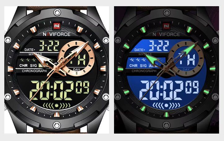 Orologi: Herren Quartz Uhr mit Lederarmband – Nuovo e nell'imballaggio originale da Geneve venduto da Titi2008 2