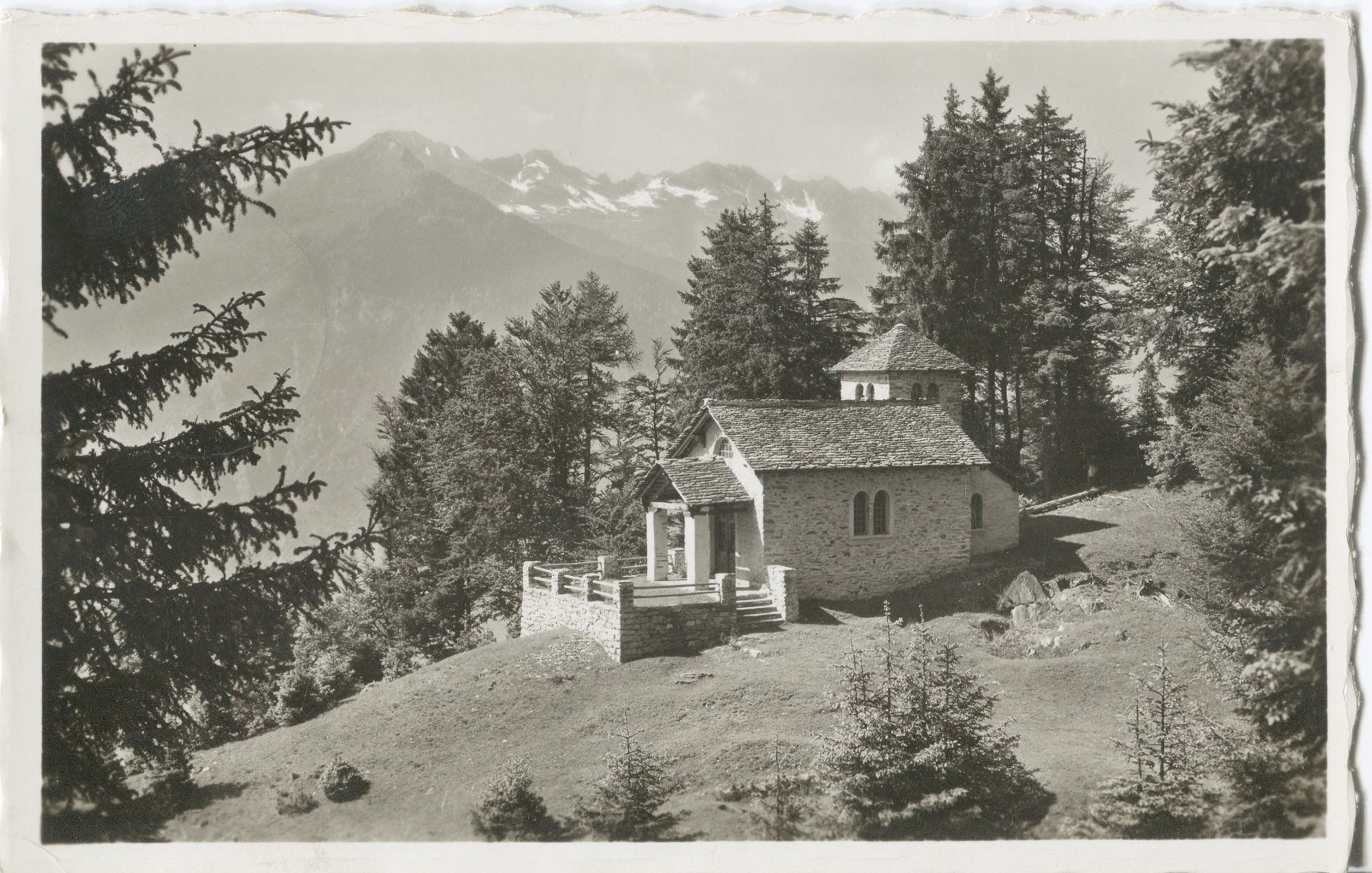 Cartoline postali: Monte Laura la Chiesetta 1940 – Usato da coglio venduto da Tascia1