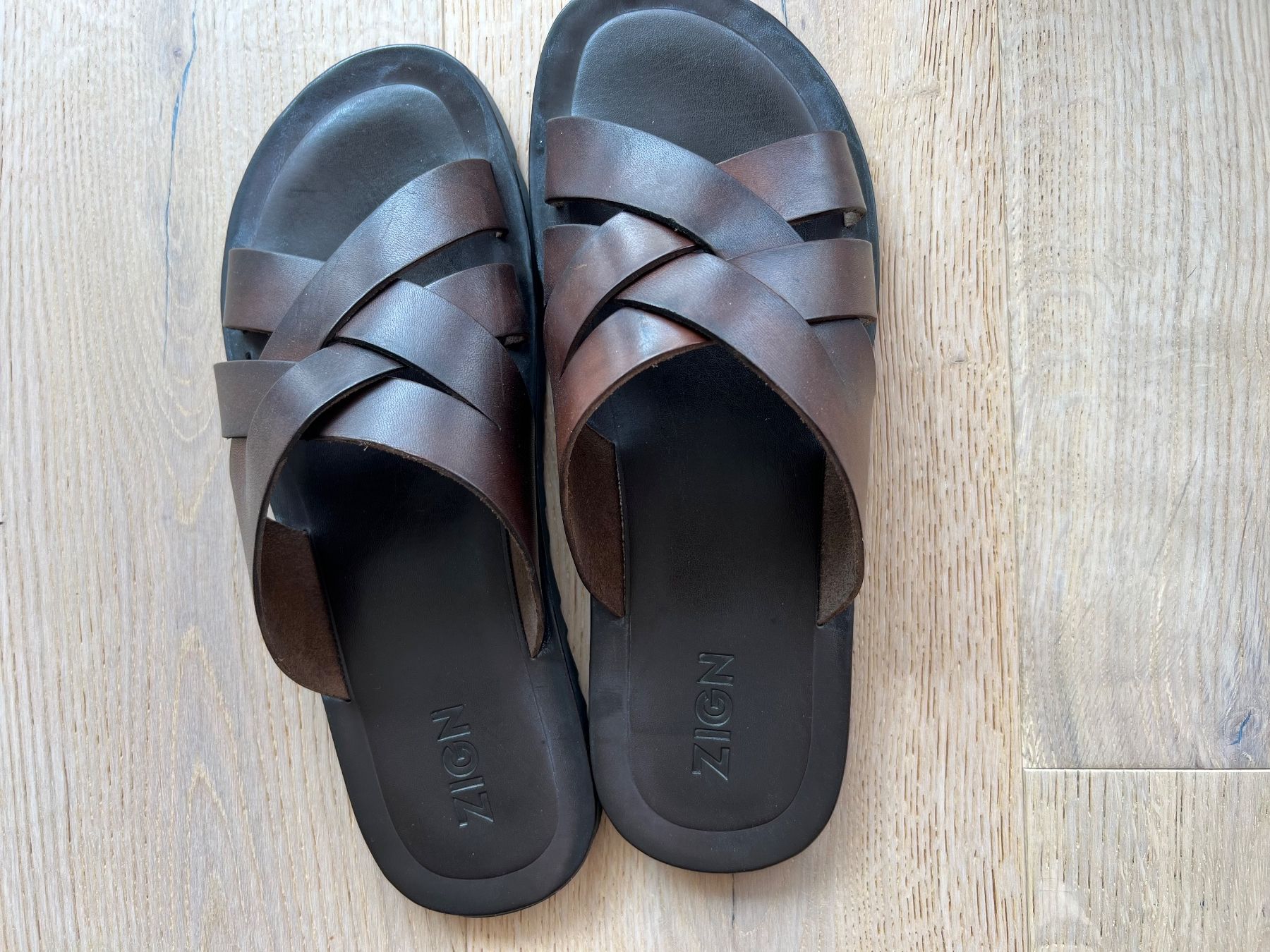 Scarpe da uomo: Lederslipper braun von ZIGN Gr. 43 – Nuovo (secondo la descrizione) da Meilen venduto da Masupilamy 3