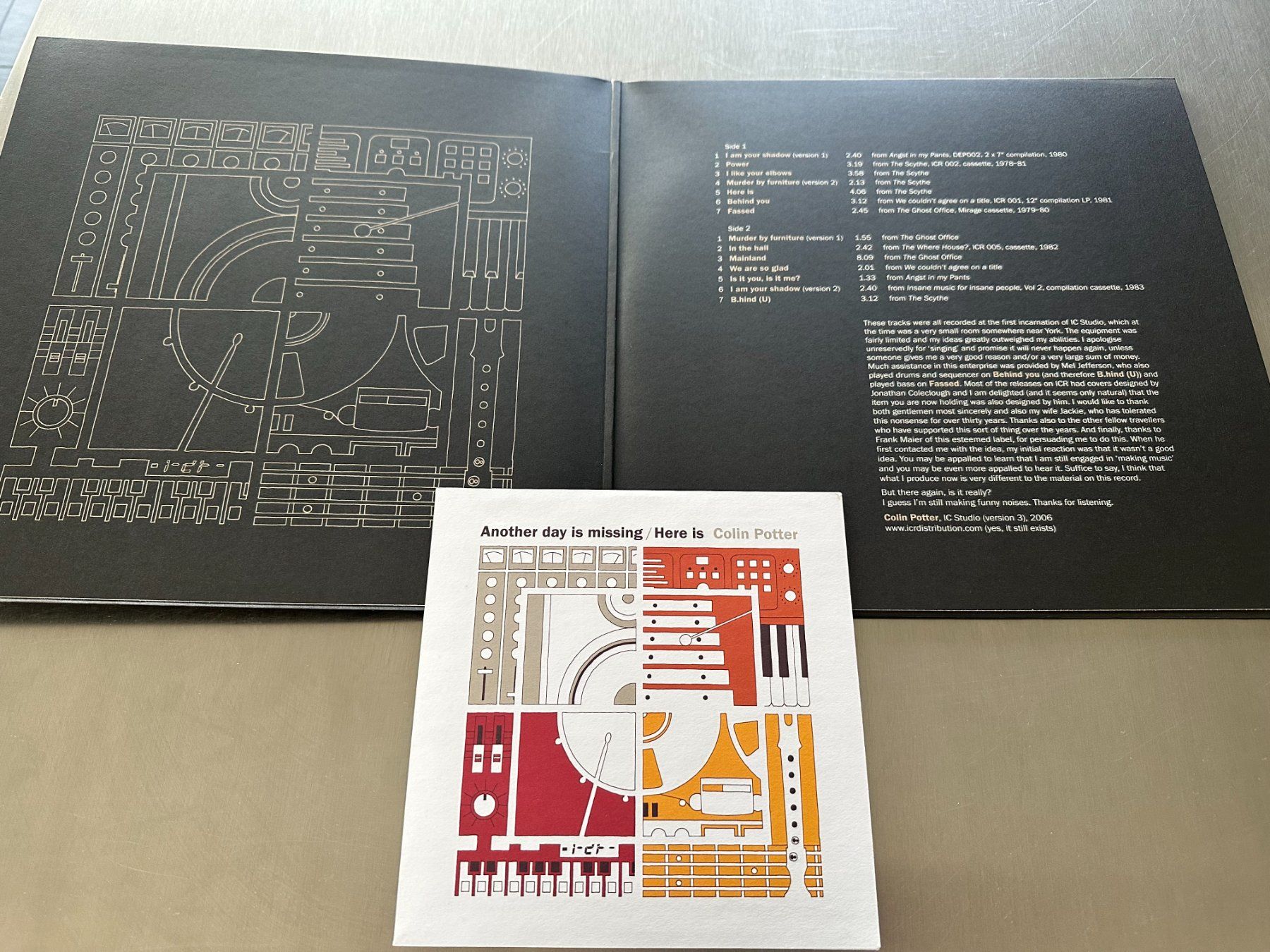 Dischi in vinile: COLIN POTTER LP + 7 A SKELETON / CUPBOARD SITUATION - VOD !! – Nuovo (secondo la descrizione) da Sion venduto da jaipur1401 3
