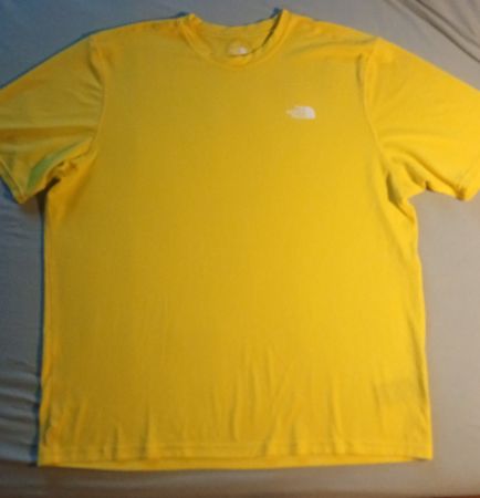 NORTH FACE HERREN SPORT T-SHIRT GELB GRÖSSE  XL