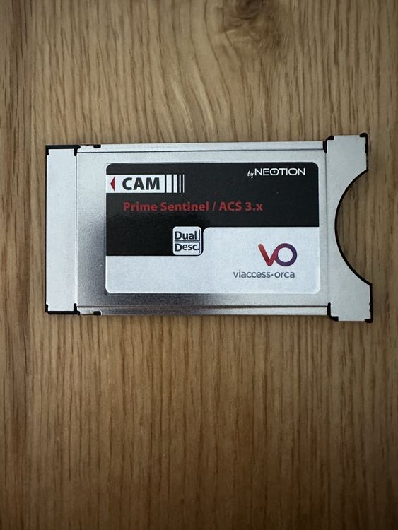 Module PCMCIA Viaccess Dual Neotion ACS 3.x Secure – Dernière Génération Pour Bein Sport, BIS TV & Plus