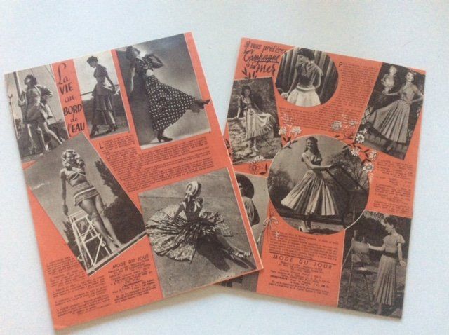 Riviste & Magazine: Journal sur la Mode 1948 – Usato da Genève venduto da edelweiss1900 7