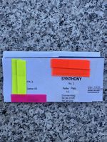 Synthony 24.09.2026 /  3 Tickets
