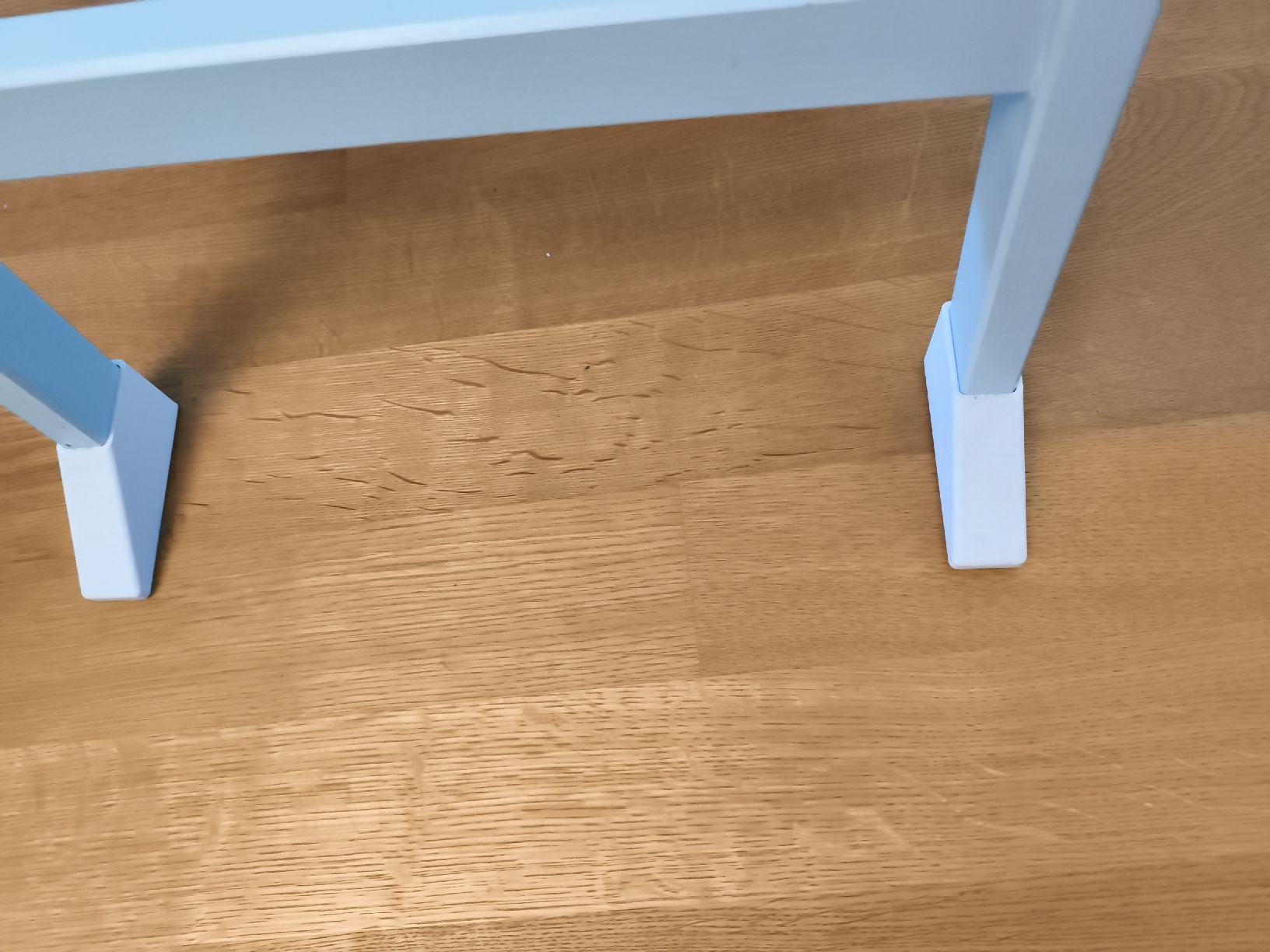 Ikea Seggioloni: Kinder Lernturm, Holz, blau angemalt – Usato da Illnau venduto da snejinka 3