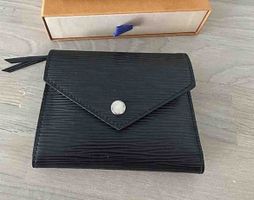 Louis Vuitton Portemonnaie Epi Leder schwarz neuwertig