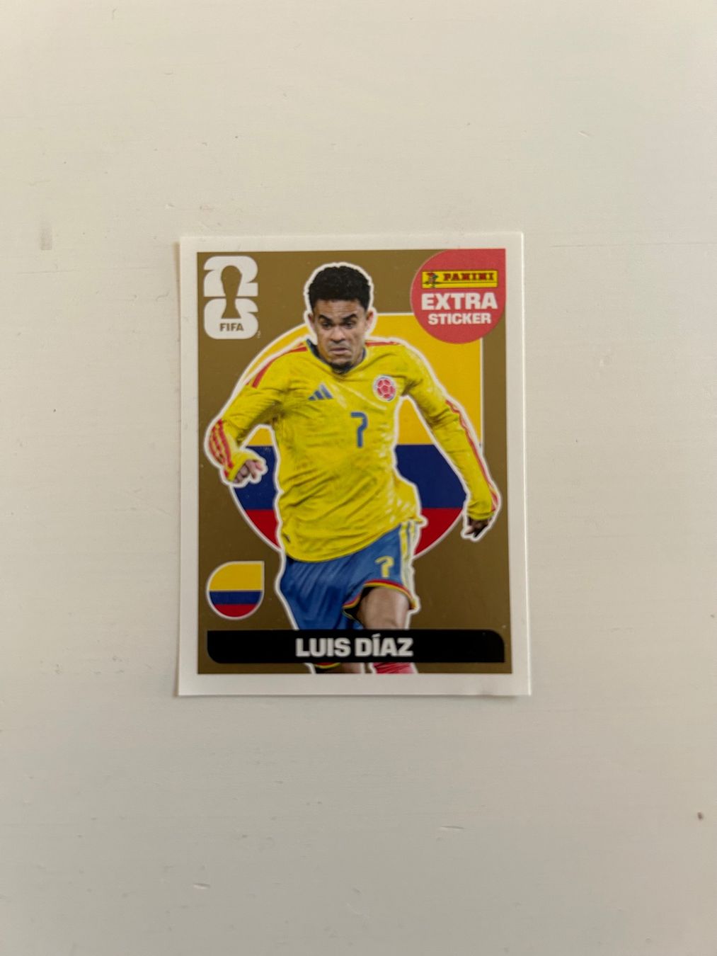 Panini Cartes à collectionner: Extra sticker Panini 2026 - Luis Diaz – Neuf (Voir description) à Préverenges par foxpock