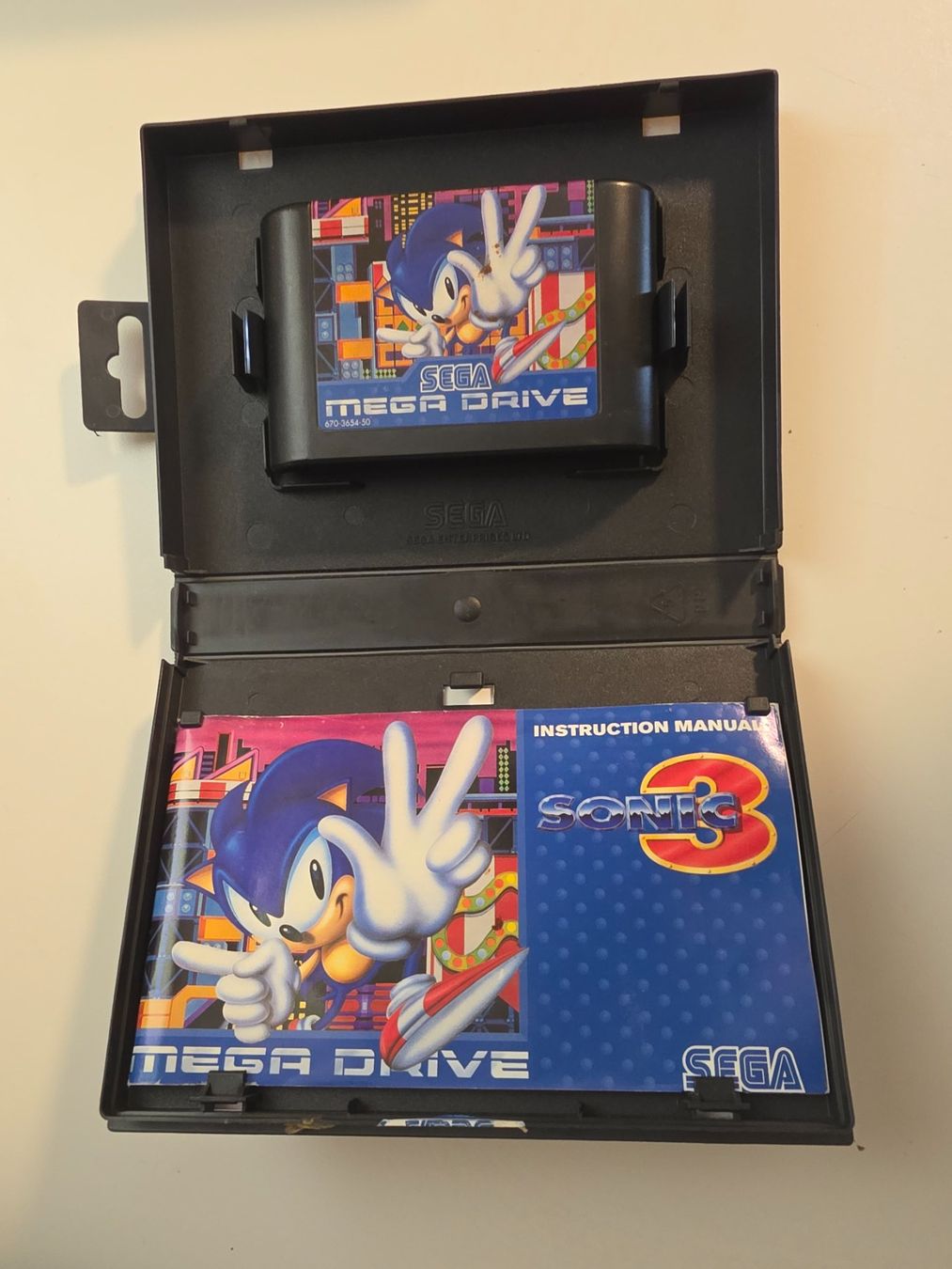 Sega Giochi: Sonic 1 2 3 Spinball Mega Drive PAL + Anleitungen – Usato da Tafers venduto da whereyogamesat 4