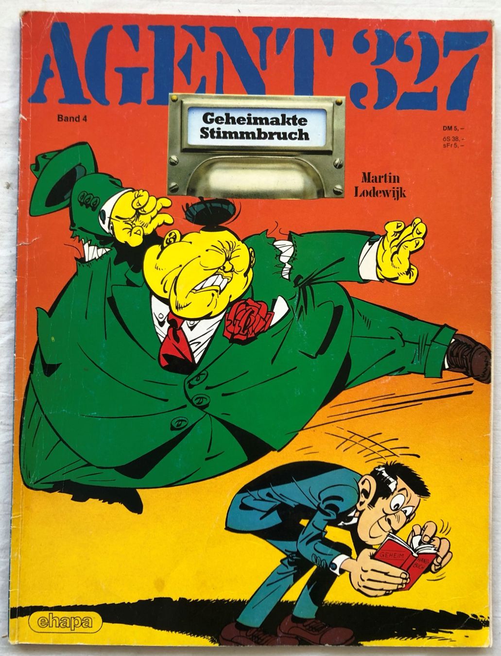 Fumetti: AGENT 327 - Band 4 - Geheimakte Stimmbruch – Usato da Schaffhausen venduto da durruti