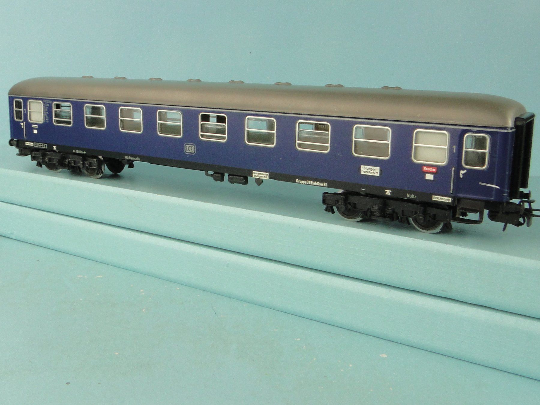 Märklin Modellini di ferrovie: Märklin 4023 DB 1Kl.Wagen, Blech – Usato da Bülach venduto da cann11 4