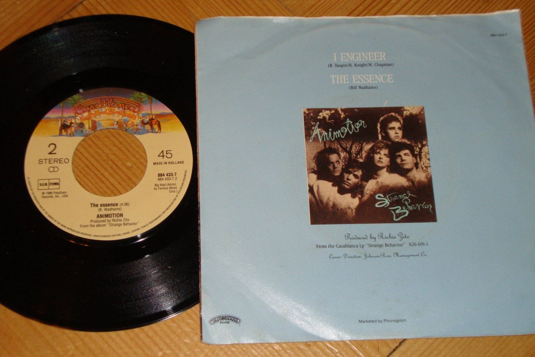 Dischi in vinile: ANIMOTION - I ENGINEER - THE ESSENCE – Usato da Bern venduto da Uli_10_11 1