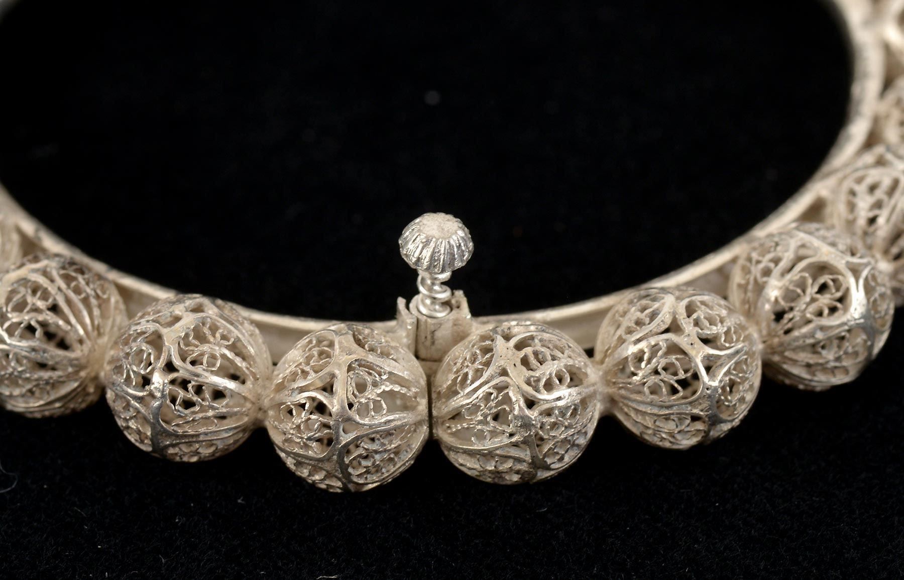 Bracciali & Braccialetti: Ethno Schmuck: Silber Armreif,  Indien, ex. Sammlung – Usato da Bern venduto da chamunda 3