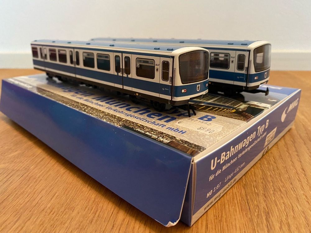 MVG München U-Bahn Typ B 1:87 H0 Dummy | Kaufen Auf Ricardo