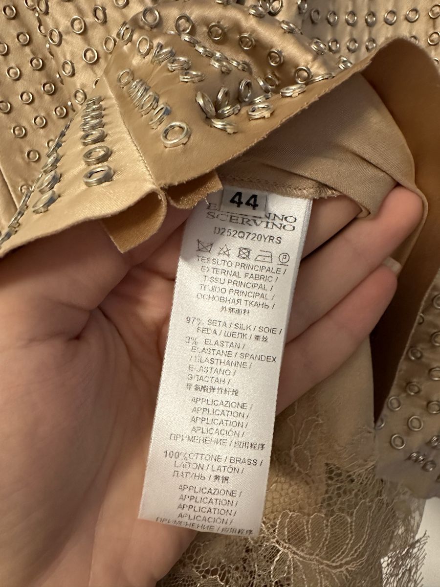 Ermanno Scervino Vestiti: Ermanno Scervino silk dress – Nuovo (secondo la descrizione) da Zürich venduto da ple_m9sc 4