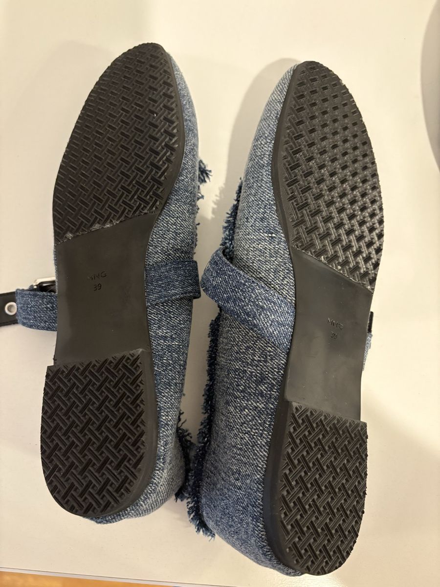 Mango Scarpe da donna: Denim Ballerina – Nuovo (secondo la descrizione) da Bülach venduto da kittygismo 3