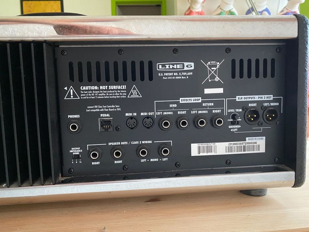 Line6 HD 147 Topteil inkl. Pedalboard (Gebraucht) in Stein AR für CHF ...