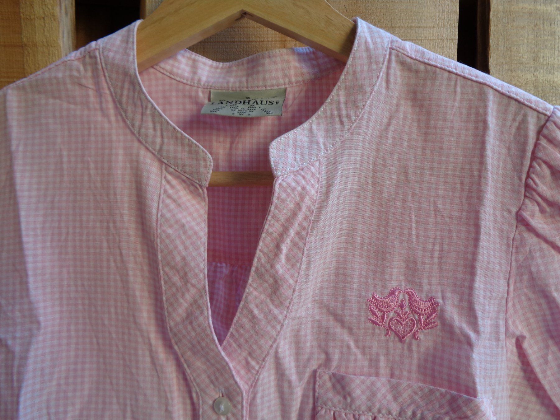 C&A Blusen: Hübsche C&A Landhaus Bluse rosa Gr. 34 - 210976 – Gebraucht aus Küssnacht am Rigi von Good4Deckeli 2