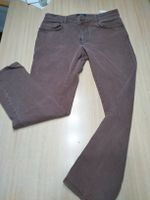 Jeans Bordeaux rot matt 52