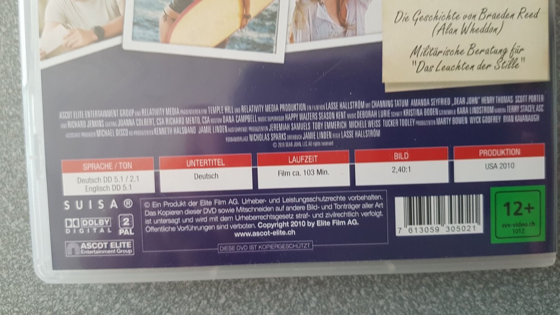 Tutti i DVDs: DVD Dear John – Usato da Oetwil am See venduto da fineli2 1