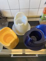 3er Set Töpfchen für Kleinkinder, Top Zustand!