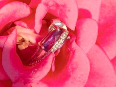 Orecchini pendenti & Orecchini a lobo: Amethyst Weissgold ,750 Ohrstecker – Usato da St. Gallen venduto da GIULESGG 6