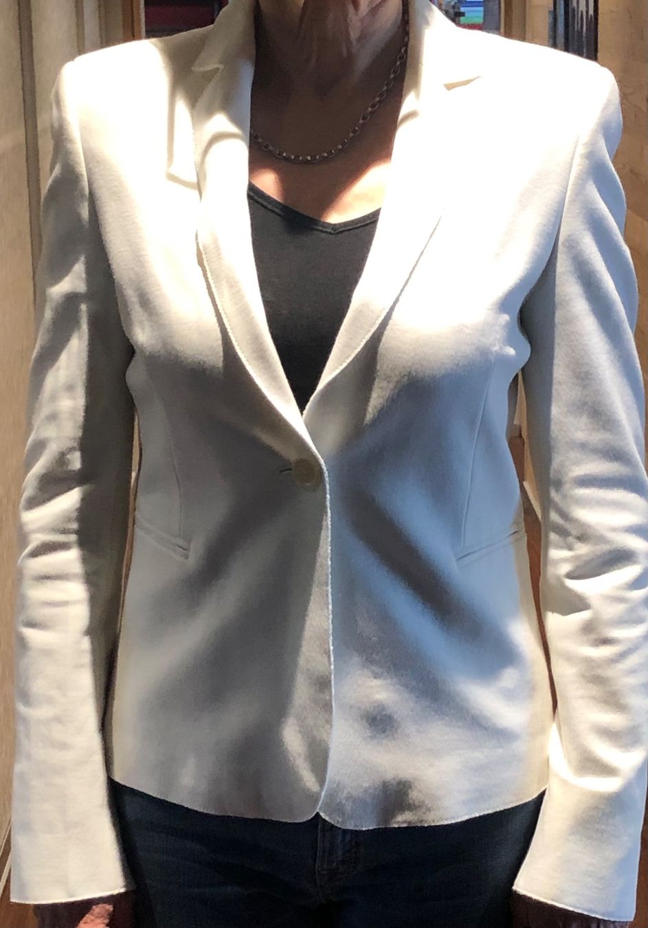 Akris Giacche: Akris Punto Blazer D36 crème weiss – Nuovo (secondo la descrizione) da Romanshorn venduto da sus_6k72 1