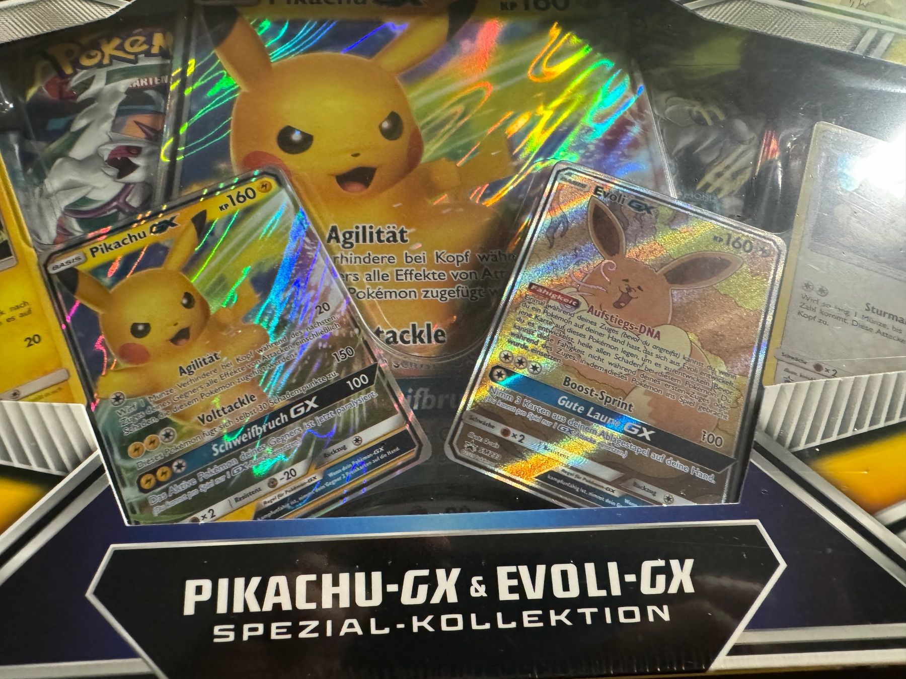 Pokémon Carte collezionabili: Pikachu Evoli Spezial Kollektion DE – Nuovo e nell'imballaggio originale da Winterthur venduto da J-Keller87 1