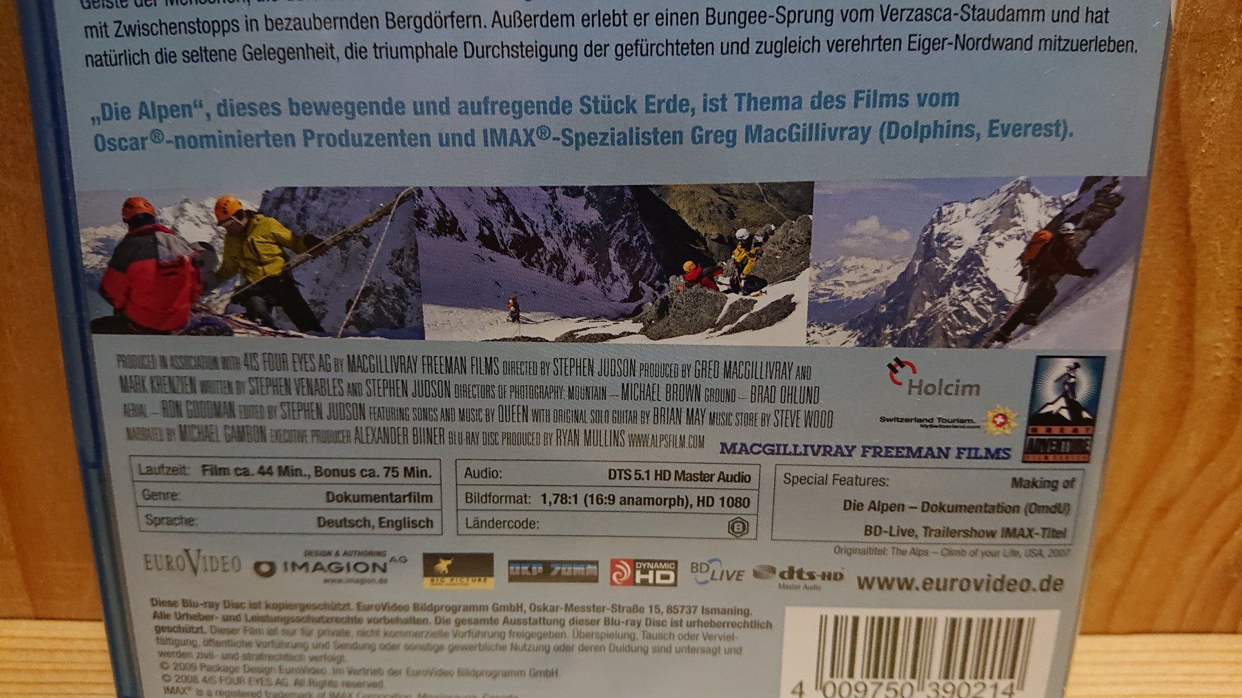 Alle DVDs: DIE ALPEN Blu-Ray – Gebraucht aus Wilderswil von Exebub 3